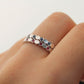 Honeycomb Natural Blue Sapphire Ring