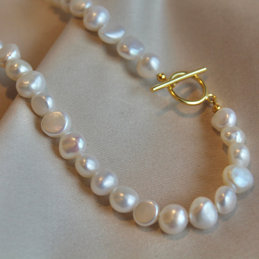 High Quality Baroque Pearl Choker Necklace