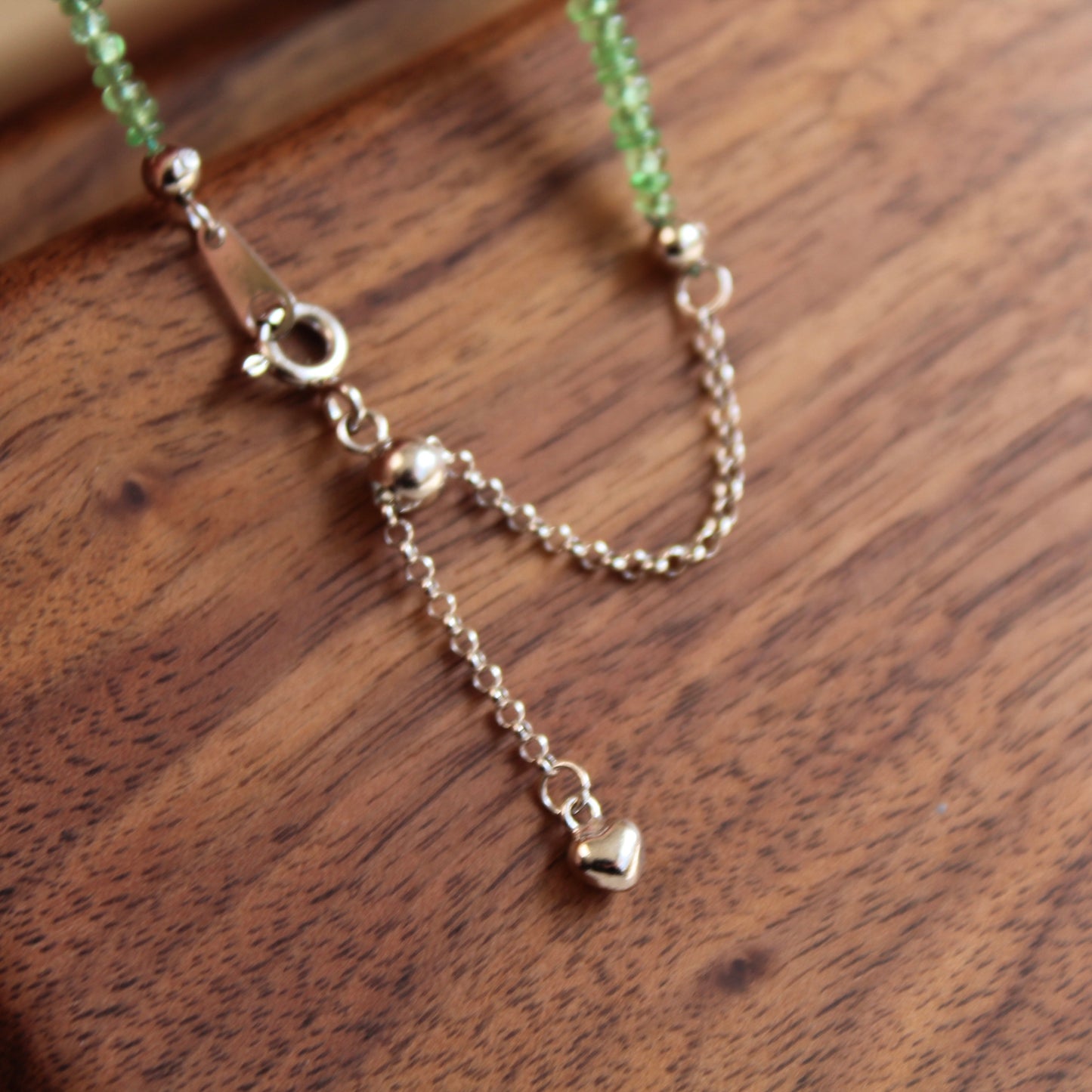 沙弗莱 Natural Tsavorite Necklace