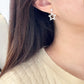 Shiny Star Moissanite Stud Earrings
