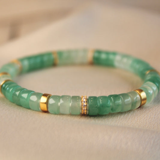 非洲翠渐变手串 African Aventurine Bracelet