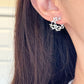 Blossom Flowers Moissanite Earrings