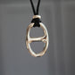 Oval Link Silver Necklace 猪鼻子T恤链