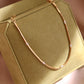 18K Solid Gold Shiny Bracelet