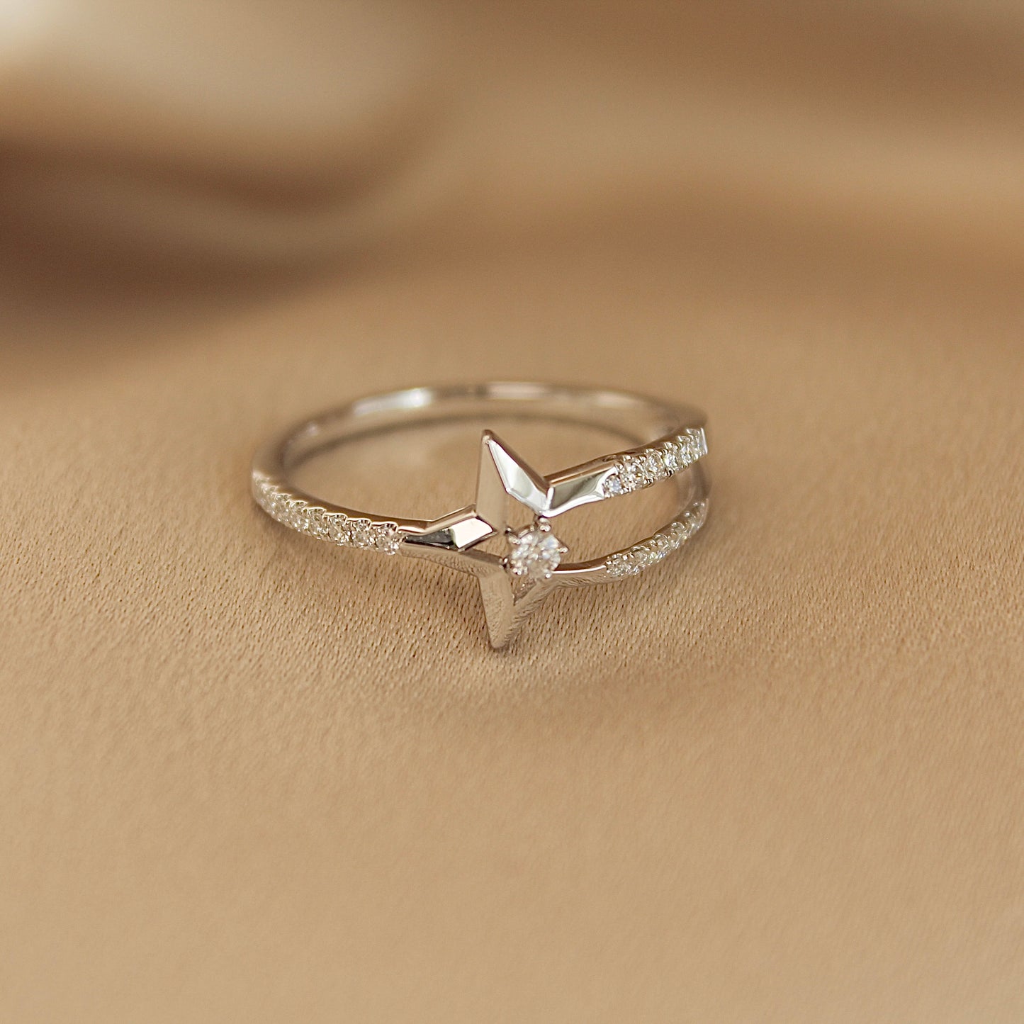 铂金Platinum PT950 Meteor Ring