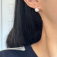 Balance Bar Pearl Earrings