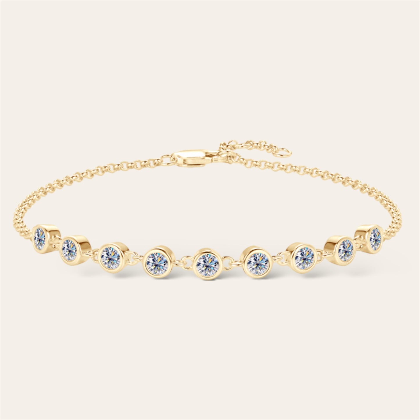 Bubble Moissanite Bracelet