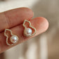 Hulu Blessing Pearl Stud Earrings