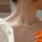 High-Quality Classic Natural Rice Pearl Necklace