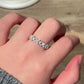 Blooming Clover of Wishes Moissanite Ring